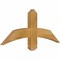 Ekena Millwork Bellingham Rough Sawn Timber Gable Bracket, Western Red Cedar, 36"W x 15"H x 2"D x 4"F, 10/12 Pitch GBW036X15X0204BEL00RWR - alternate 3